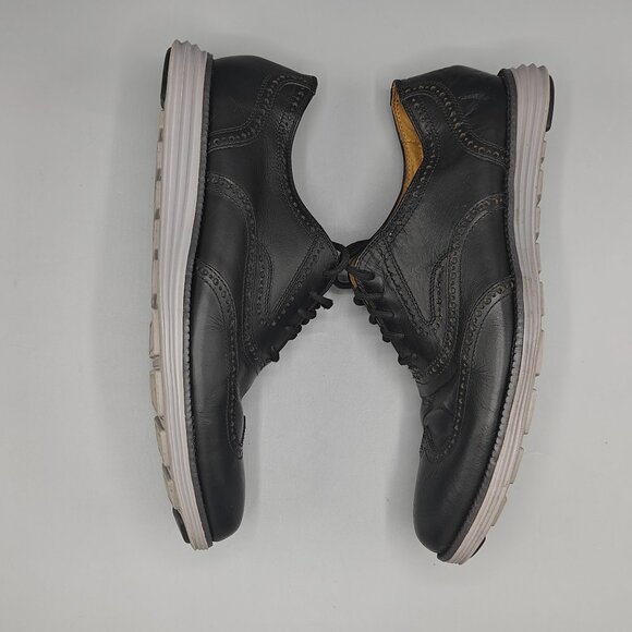 Cole Haan Oxford Wing Tip Black Leather C23428 Men’s main image 10